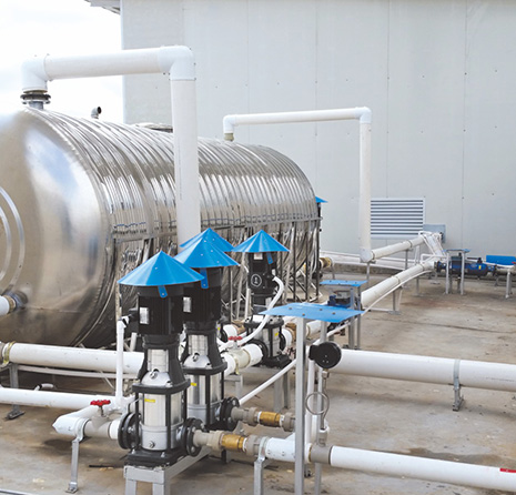 整體工程美觀(guān)漂亮，管道不彎曲、不變形